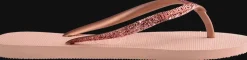 INFRADITO DA MARE DA DONNA HAVAIANAS SLIM GLITTER II BALLET ROSE-GOLDEN BLUS 4146975 3606