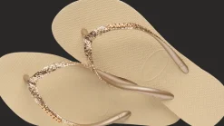 INFRADITO DA MARE DA DONNA HAVAIANAS SLIM GLITTER II SAND GREY 4146975 0154