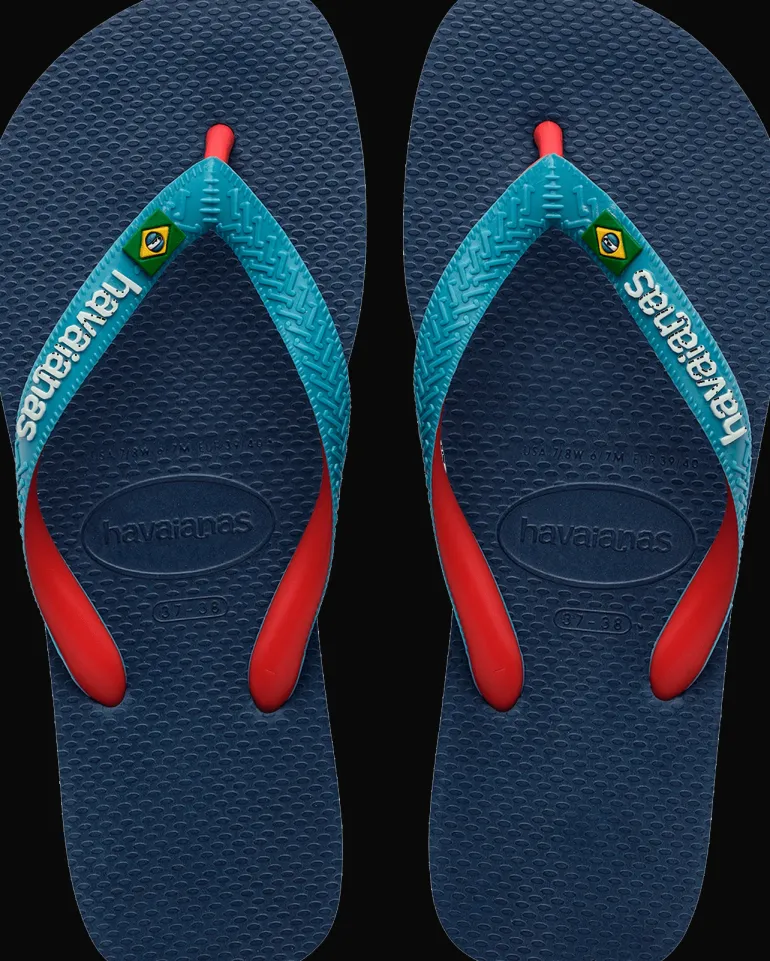 INFRADITO DA MARE UNISEX HAVAIANAS BRASIL MIX INDIGO BLUE 4123206 0089