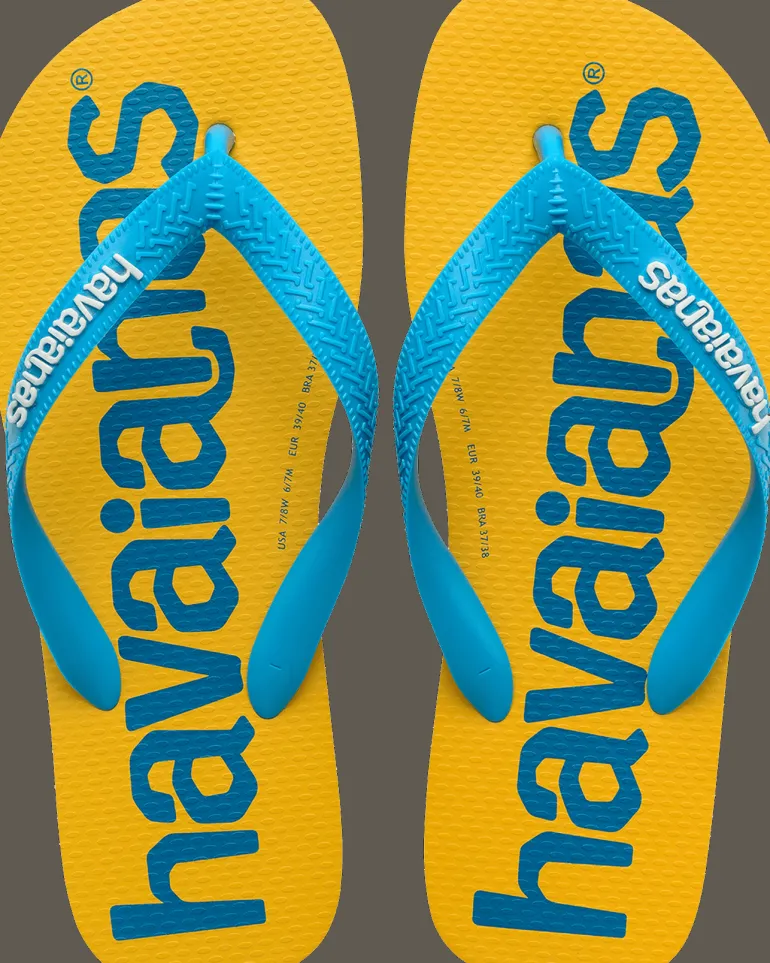 INFRADITO DA MARE UNISEX HAVAIANAS TOP LOGOMANIA 2 BEIGE 4145741 0121
