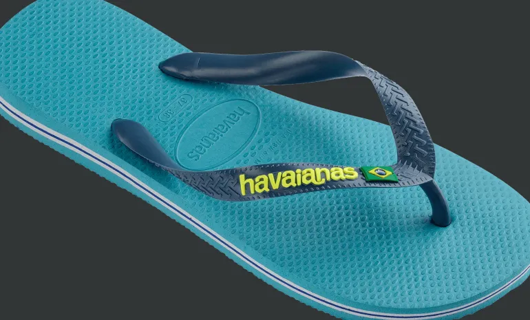 INFRADITO DA MARE UNISEX HAVAIANAS BRASIL LOGO NAUTICAL BLUE 4110850 1671