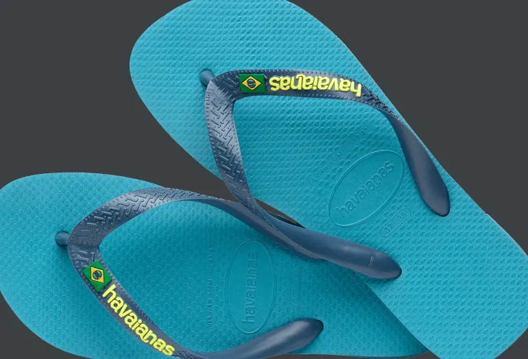 INFRADITO DA MARE UNISEX HAVAIANAS BRASIL LOGO NAUTICAL BLUE 4110850 1671