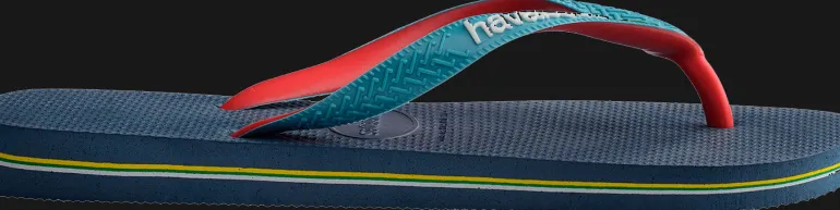 INFRADITO DA MARE UNISEX HAVAIANAS BRASIL MIX INDIGO BLUE 4123206 0089