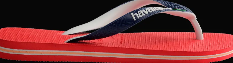 INFRADITO DA MARE UNISEX HAVAIANAS BRASIL MIX RUBY RED 4123206 2090