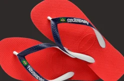 INFRADITO DA MARE UNISEX HAVAIANAS BRASIL MIX RUBY RED 4123206 2090