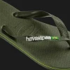 INFRADITO HAVAIANAS BRASIL LOGO GREEN GREEN 3058