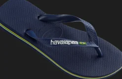 INFRADITO HAVAIANAS BRASIL LOGO NAVY BLUE 0555
