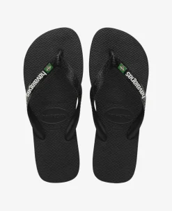 INFRADITO HAVAIANAS BRASIL LOGO BLACK BLACK 1069