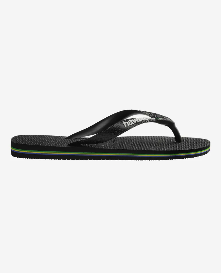INFRADITO HAVAIANAS BRASIL LOGO BLACK BLACK 1069