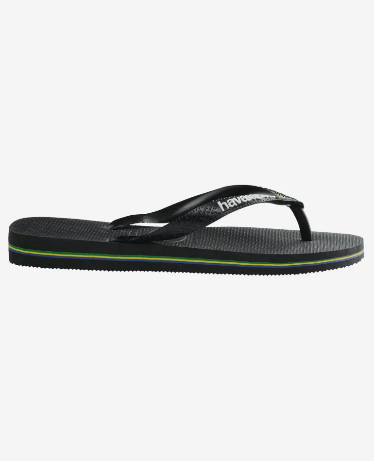 INFRADITO HAVAIANAS BRASIL LOGO BLACK BLACK 1069