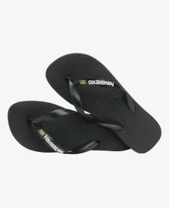 INFRADITO HAVAIANAS BRASIL LOGO BLACK BLACK 1069