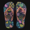 INFRADITO KIDS HAVAIANAS BLU CON FANTASIA FLOREALE