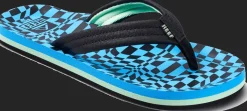 INFRADITO REEF KIDS AHI SWELL CHECKERS CJ2101