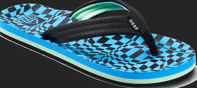 INFRADITO REEF KIDS AHI SWELL CHECKERS CJ2101