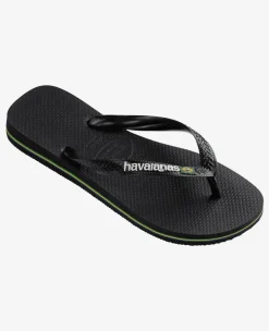 INFRADITO UNISEX HAVAIANAS BRASIL LOGO BLACK/BLACK 4110850 1069