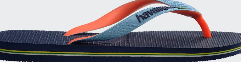 INFRADITO UNISEX HAVAIANAS BRASIL MIX NAVY/LAVENDER BLUE 4123206 6854