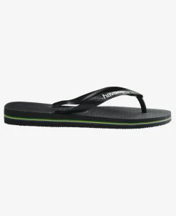 INFRADITO UNISEX HAVAIANAS BRASIL LOGO BLACK/BLACK 4110850 1069