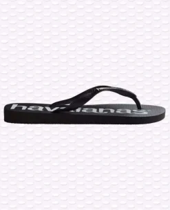 INFRADITO UOMO HAVAIANAS CON LOGO BIANCO/NERO