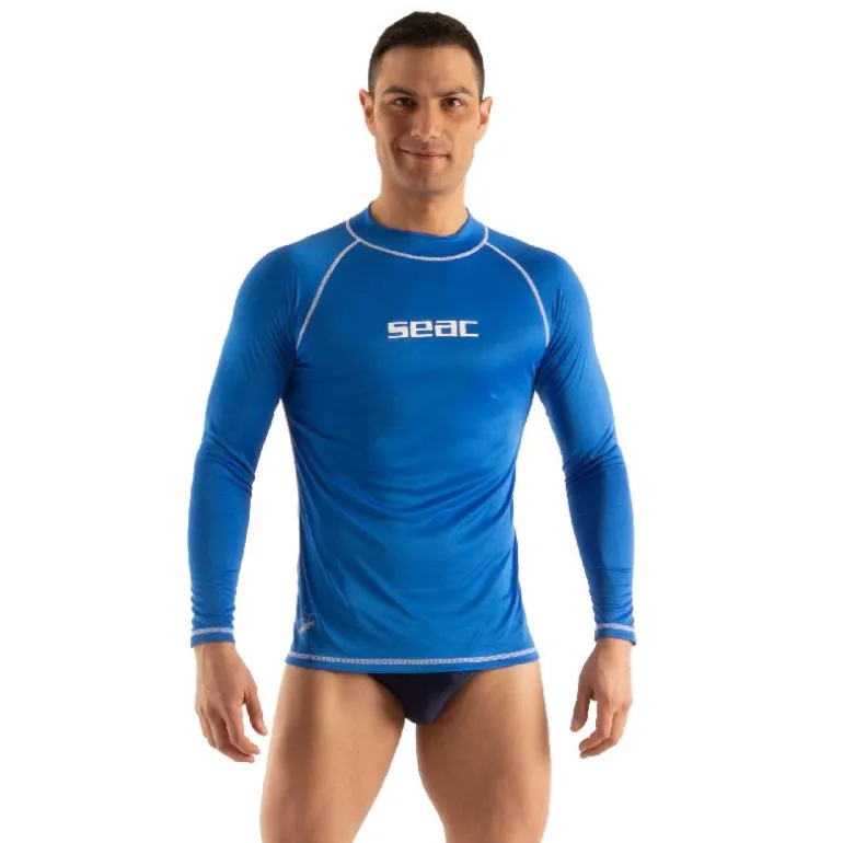 LYCRA DA UOMO SEAC T-SUN LONG BLU 155-25