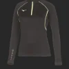 MAGLIA DA DONNA MANICA LUNGA TEAM PREMIUM JPN WARMER TOP NERA
