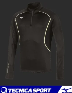 MAGLIA DA UOMO MANICA LUNGA TEAM PREMIUM JPN WARMER TOP NERA
