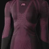 MAGLIA TERMICA A MANICA LUNGA MICO WOMAN EXTRA DRY SKINTECH 573 NERA-PORPORA