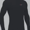 MAGLIA TERMICA A MANICA LUNGA UNISEX OFF SIDE NERO
