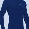 MAGLIA TERMICA A MANICA LUNGA UNISEX OFF SIDE BLU