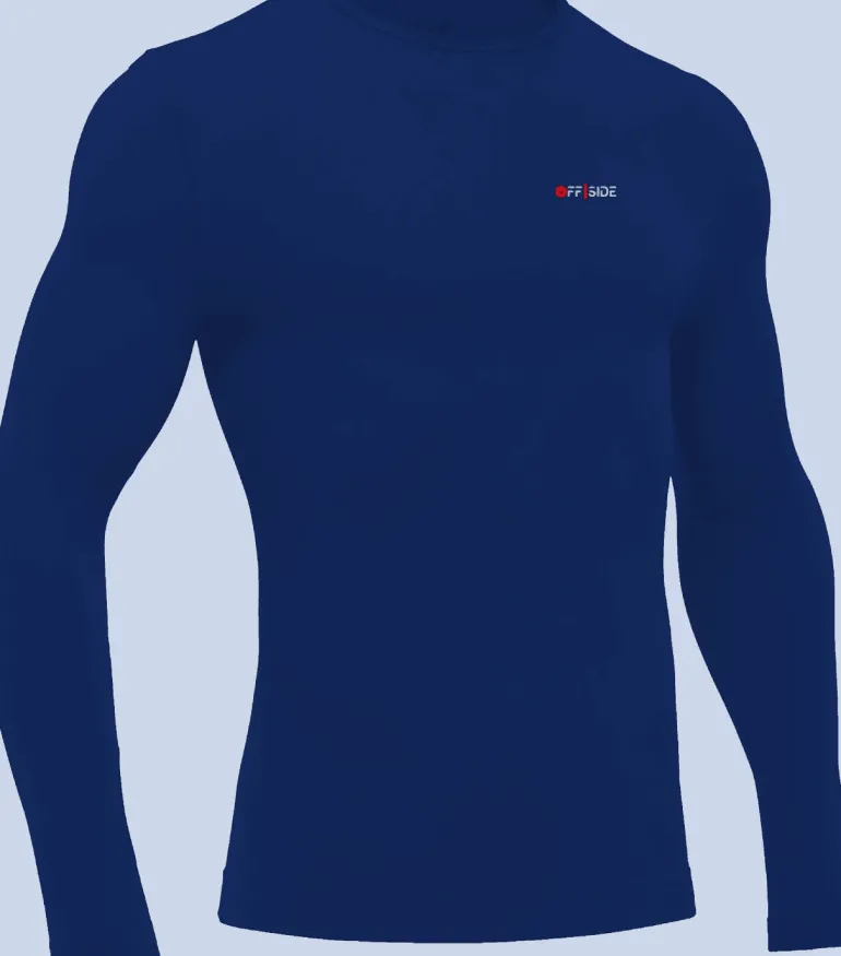 MAGLIA TERMICA A MANICA LUNGA UNISEX OFF SIDE BLU