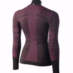 MAGLIA TERMICA A MANICA LUNGA MICO WOMAN EXTRA DRY SKINTECH 573 NERA-PORPORA