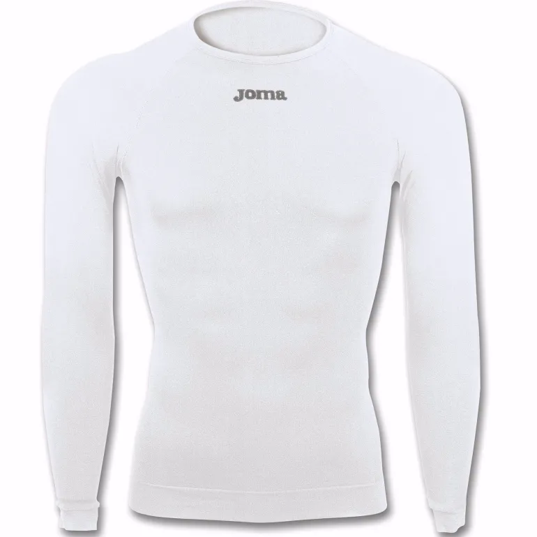 MAGLIA TERMICA JUNIOR JOMA BRAMA CLASSIC BIANCO