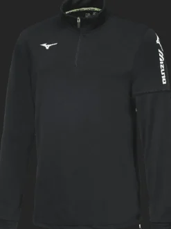 MAGLIA UNISEX MANICA LUNGA MIZUNO TEAM SENDAI TRAINING TOP NERA