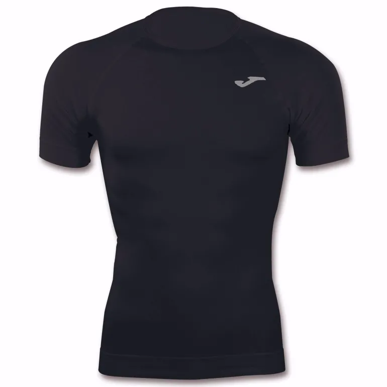 MAGLIETTA TERMICA A MANICA CORTA JOMA BRAMA CLASSIC NERO