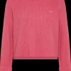 MAGLIONE DA DONNA SUN68 ROUND NECK MACRO RIB DAHLIA K44240 97