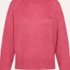MAGLIONE DA DONNA SUN68 TURLE NECK ALPACA SOLID COLOR CORALLO K43254 96