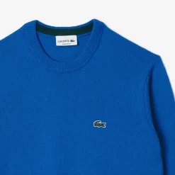 MAGLIONE DA UOMO LACOSTE PULLOVER AH1988 SIY