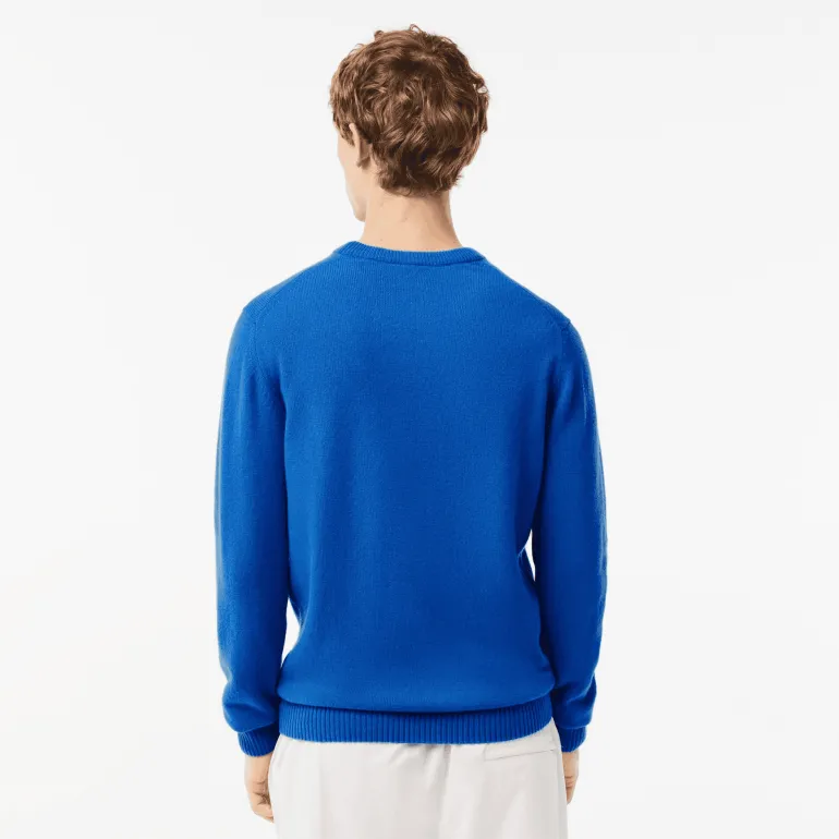 MAGLIONE DA UOMO LACOSTE PULLOVER AH1988 SIY