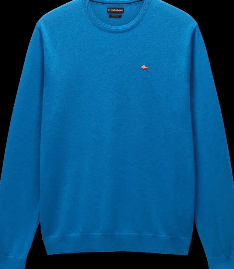 MAGLIONE DA UOMO NAPAPIJRI DAMAVAND C 4 BLUE SAPPHIRE NP0A4GJU B2P