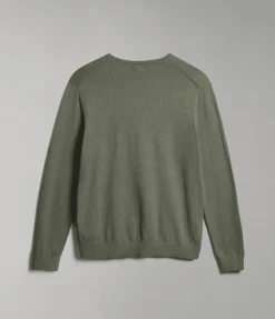 MAGLIONE DA UOMO NAPAPIJRI DECATUR 4 GREEN LICHEN NP0A4GAW GAE