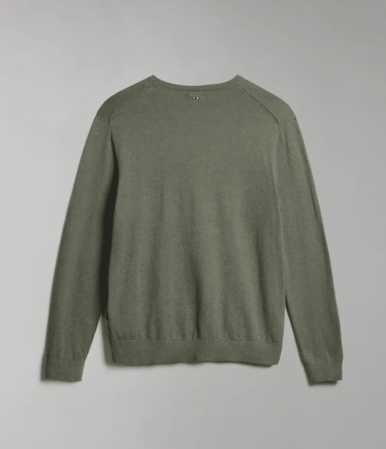 MAGLIONE DA UOMO NAPAPIJRI DECATUR 4 GREEN LICHEN NP0A4GAW GAE