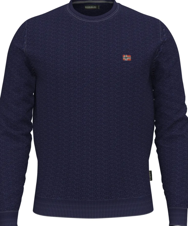 MAGLIONE DA UOMO NAPAPIJRI DROZ 5 BLU MARINE NP0A4I2G 176