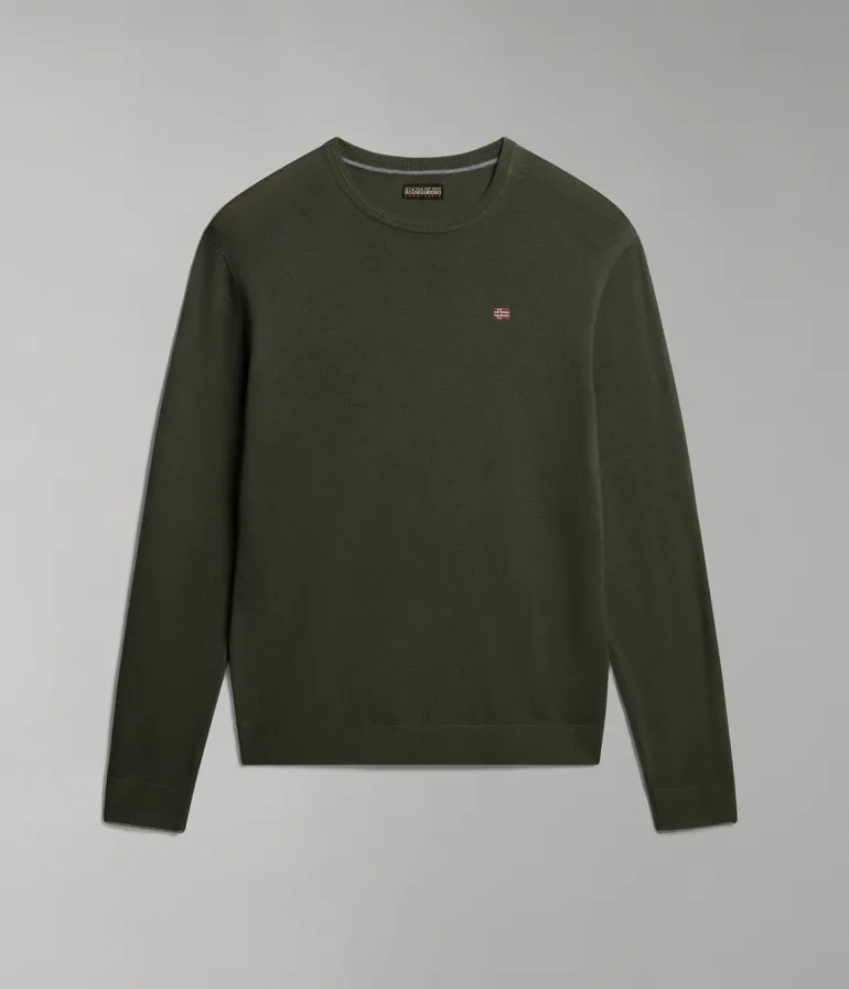 MAGLIONE DA UOMO NAPAPIJRI DAMAVAND C 4 GREEN DEPTHS NP0A4GJU GE4