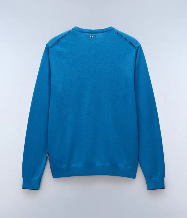 MAGLIONE DA UOMO NAPAPIJRI DAMAVAND C 4 BLUE SAPPHIRE NP0A4GJU B2P