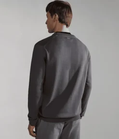MAGLIONE DA UOMO NAPAPIJRI DROZ 4 DARK GREY SOLID NP0A4GJP H98