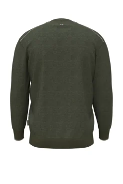MAGLIONE DA UOMO NAPAPIJRI DAMAVAND C 4 GREEN DEPTHS NP0A4GJU GE4
