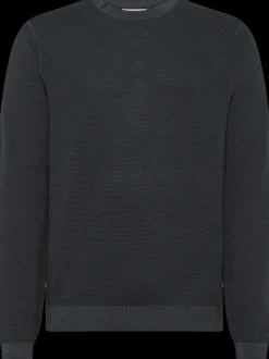MAGLIONE DA UOMO SUN68 ROUND VINTAGE RICE NERO K44145 11