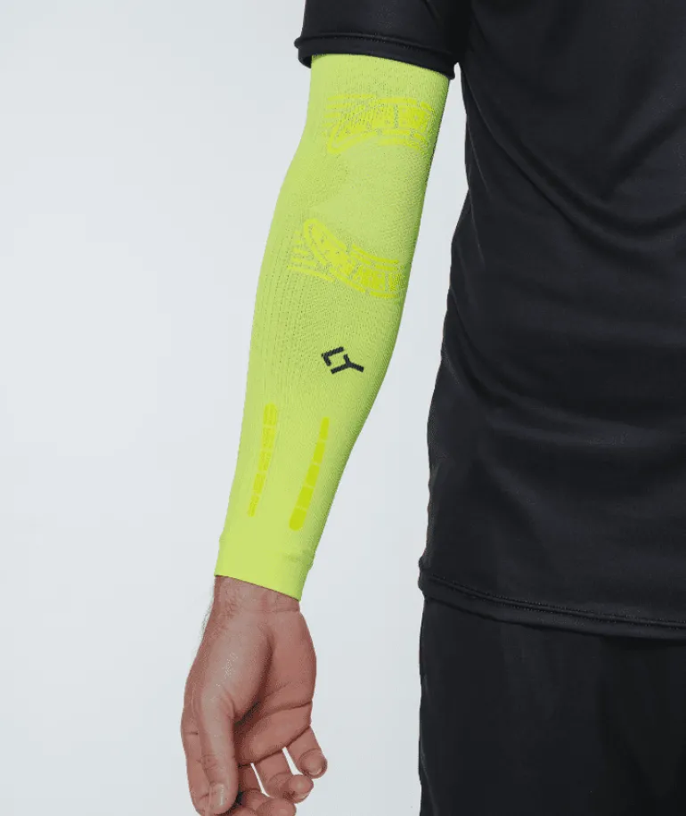 MANICOTTI UNISEX FLOKY NO-STRAIN GIALLO FLUO FLNS 003