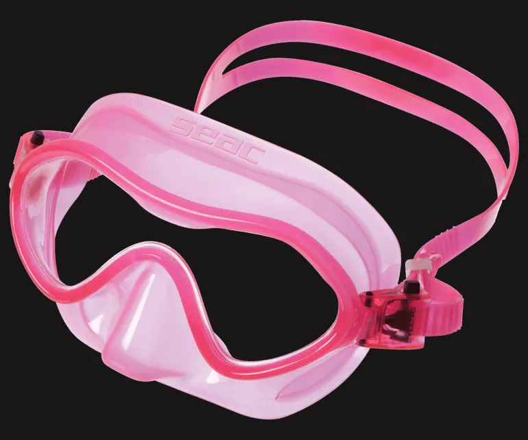 MASCHERA DA SNORKELING JUNIOR SEAC SUB SET BIS BAIA ROSA