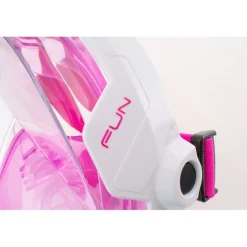MASCHERA GRANFACCIALE SEAC FUN XS/S SLT/PI BIANCO/ROSA 170-14WP