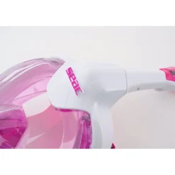 MASCHERA GRANFACCIALE SEAC FUN XS/S SLT/PI BIANCO/ROSA 170-14WP
